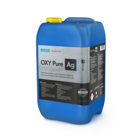 Aseko Oxy Pure Ag 5 l - tekutý bezchlórový prípravok na oxidáciu a likvidáciu organických zvyškov v bazénovej vode