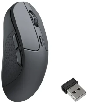 Keychron M3 Wireless čierna / Herná bezdrôtová myš / optická / 30 000 DPI (M3-A23)