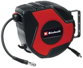 Einhell TC-PH 150 čierna/červená / Navijak hadica na stlačený vzduch / 15 m / 16 bar / automatické navíjanie (4138005)