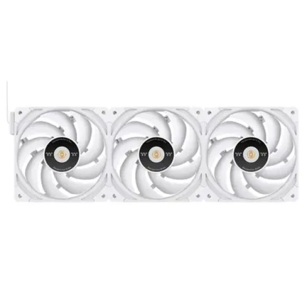 Thermaltake TOUGHFAN EX12 Pre High Static Pressure PC Cooling Fan biela / Hydraulic Bearing / 120mm / 3ks (CL-F171-PL12WT-A)