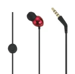 PerfectSound s201 slúchadlá červená / do uší / s mikrofónom / kov / 18 ohm / 3,5 jack (s201R)