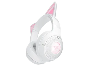 Razer Kraken Kitty V2 BT - biela / bezdrôtové herné slúchadlá / mikrofón / Bluetooth 5.2 / RGB (RZ04-04860600-R3M1)