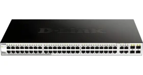 D-Link DGS-1210-52 / Switch / 48x GbE RJ-45 / 4X Combo SFP / L2/L3 Smart+ / fanless