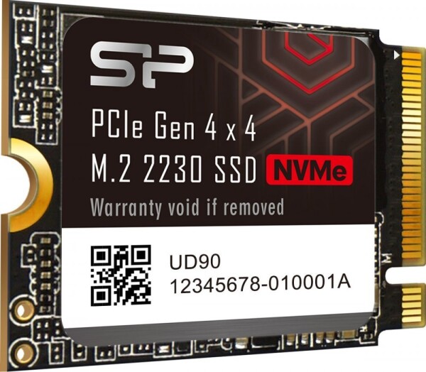 Silicon Power UD90 500 GB M.2 2230 PCI-E x4 Gen4 NVMe SSD (SP500GBP44UD9007)