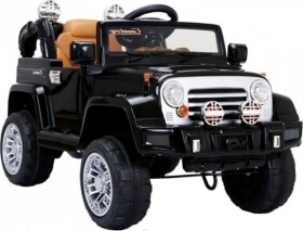Lean Cars Elektrické autíčko Jeep JJ245 2x25w 2x6V 45ah čierna