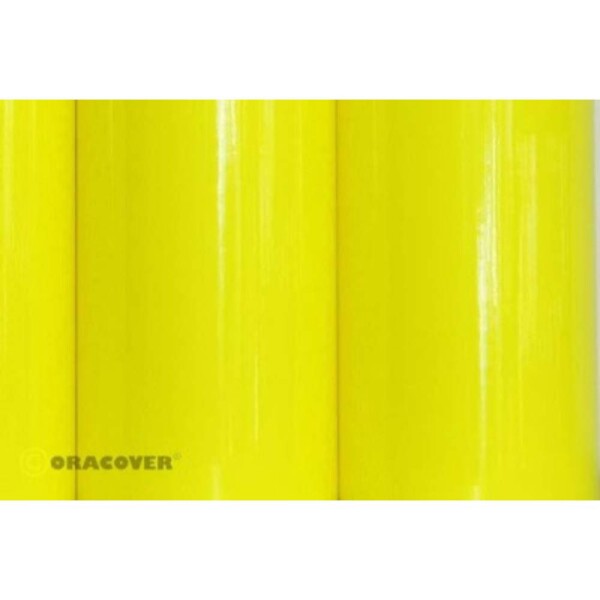 Oracover 54-031-010 fólie do plotra Easyplot (d x š) 10 m x 38 cm žltá (fluorescenčná); 54-031-010