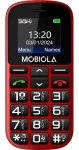Vega Mobiola MB200 červená / Tlačidlový telefón / Dual SIM