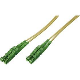 Digitus Fiber Duplex Patch E2000/E2000,9/125 µ, Single M., 8° APC, 1m (AL-9E2000-01I)