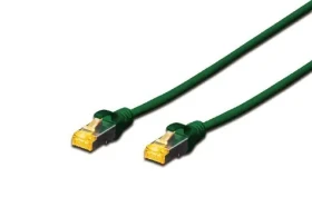 Digitus CAT 6A S-FTP zelená 0,5 m / Patch kábel / AWG 26/7 / 500 MHz / LSZH (DK-1644-A-005/G)