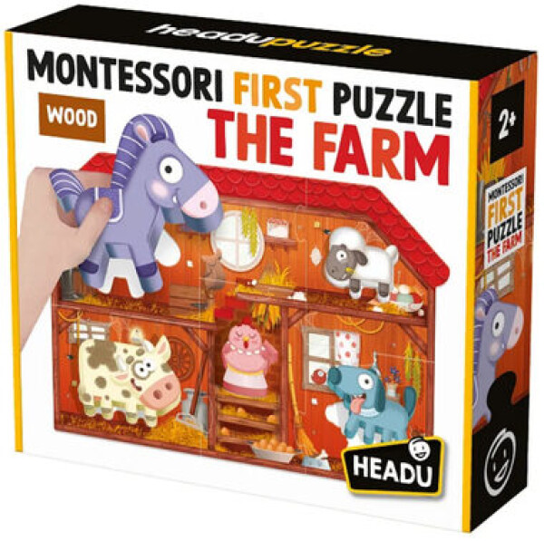 Headu EN: Montessori Moje prvé puzzle - Farma