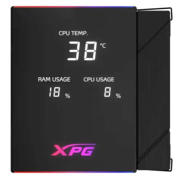 ADATA XPG Maestro PLUS 62DA čierna / CPU chladič / vzduchový / 120mm ARGB / 4 heatpipes / AM3, AM4, AM5, LGA1700 (75261752)