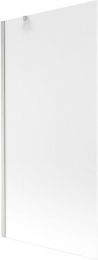 MEXEN/S - Next vaňová zástena FIX 90 x 150, dekor, nikel kartáčovaná 895-090-000-00-30-97