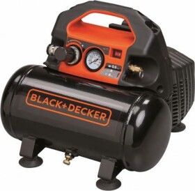 BlackDecker NU8213295BND305 / Bezolejový kompresor / 375W / 6L / Tlak 8 bar / 55 L za minútu / dopredaj (NU8213295BND305)