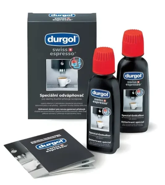 Durgol Swiss Espresso / Odvápňovač / pre espresso kávovary / 2x 125 ml