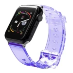 Hurtel Silicone Strap Light fialová / Remienok / Apple Watch 42/44 mm / Silikónový