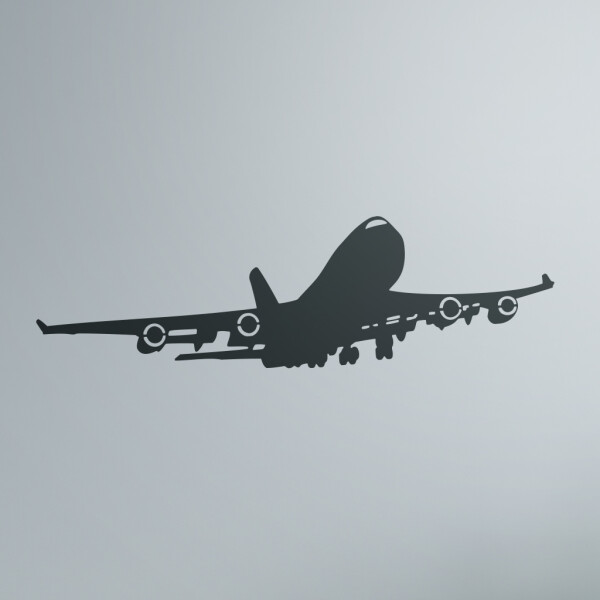 Veselá Stena Samolepka Lietadlo B 747