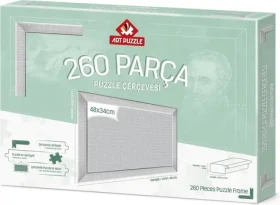ART PUZZLE 14609 Rám na puzzle 48x34cm biela