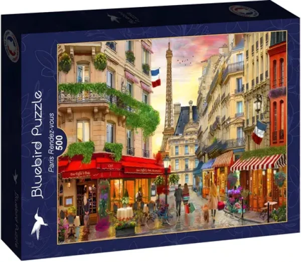BlueBird Puzzle Schôdzka v Paríži