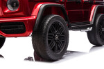 Mamido Mamido Elektrické autíčko Mercedes G63 AMG 2x24V 4x200W XXL lakované červené