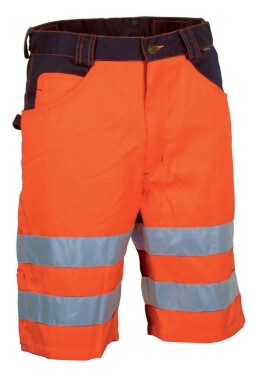 Reflexné pracovné kraťasy COFRA VISIBLE oranžová veľkosť 62 (CAVISIBLE_02_62-B)