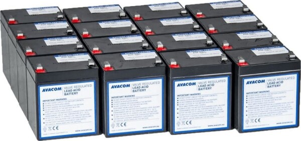 Avacom Avacom Sada do regeneracji Pre renovaci UPS RBC140, AVA-RBC140-KIT, 16 szt baterii