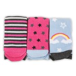 FUNNY dievčenské ponožky - 3pack, Pidilidi, PD0134-01, dievča - 31-34