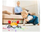 Mamido Interaktívny utekajúci krab oranžový
