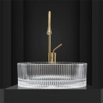 REA - Umývadlo na dosku Ingrid Transparent REA-U0278