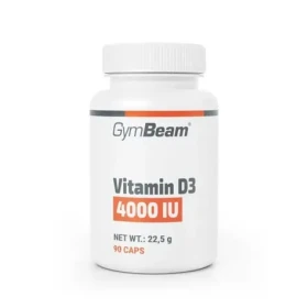Vitamín D3 4000 IU - GymBeam (90 kaps.) (113134-2-90caps-01)