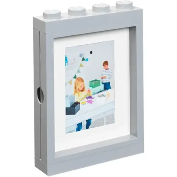 LEGO® fotorámik - šedá / 268 x 47 x 193 mm (6041131740)
