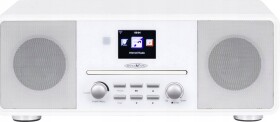 Reflexion Reflexion HRA19INT/WH Internet Tischradio DAB+, UKW, AUX, Bluetooth®, CD Weiß (HRA19INT/WH)