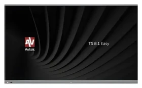 75" Avtek TS 8.1 Easy čierna / Interaktívny dotykový panel / 4K UHD / Android 13 / 20 bodov multi-touch / OPS slot (1TV378)
