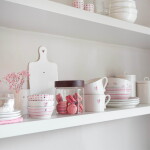 Bastion Collections Keramická mištička Pink Print 80 ml Srdce