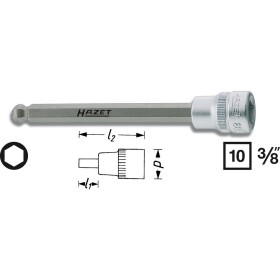 Hazet HAZET 8801KK-8 inbus nástrčný kľúč 8 mm 3/8 (10 mm); 8801KK-8