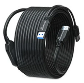 MediaRange MRCS243 čierna / Aktívny predlžovací kábel USB / USB 3.2 Gen 1 / 10 m / 5 Gbps (MRCS243)