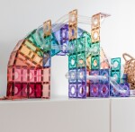 Connetix Connetix Tiles - Magnetická Stavebnica Pastelová Guličková Dráha 106 ks