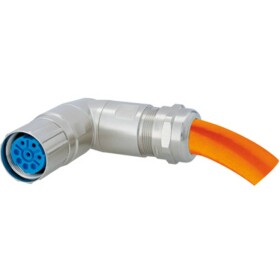 Weidmüller SAI-M23-GSW-L-7/12 neupravený zástrčkový konektor pre senzory - aktory, 1170280000, 1 ks; 1170280000
