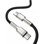 Baseus CATJK-C01 Kábel USB-C (M) - USB-C (M) 1 m čierna / 100W (CATJK-C01)