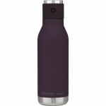 Asobu Wireless Double Wall Speaker Bottle Maroon 0.5 L / fľaša s bezdrôtovým reproduktorom / nerezová oceľ (BT60 Burgundy)