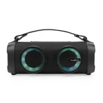 Nedis Bluetooth® Párty Prehrávač čierna / 5 hod / 2.0 / 24 W / AUX / USB / Prepojiteľný / Držadlo / Párty osvetlenia (SPBB306BK)