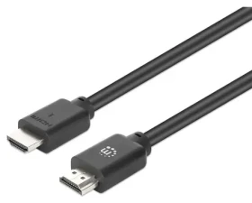 Manhattan HDMI 2.0 čierna / HDMI kábel / 2 m / 4K60Hz / 18 Gbit / s / Ethernet (356657)