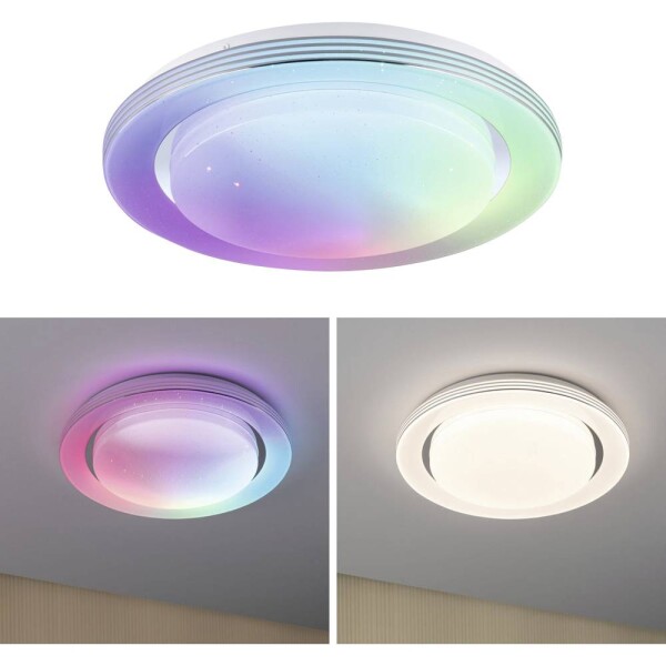 Paulmann 70546 LED stropné svietidlo LED chróm, biela; 70546