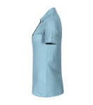 Pique Polo Dámske voľné polo tričko sky blue 2XL