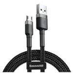 Baseus CAMKLF-HG1 kábel USB-A na microUSB čierno-šedá / 3 m (CAMKLF-HG1)