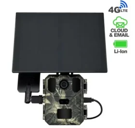 Evolveo StrongVision LTE MINI - 4G fotopasca s Cloud/Email prenosom a solárnym napájaním (CAM-LTE-MINI)