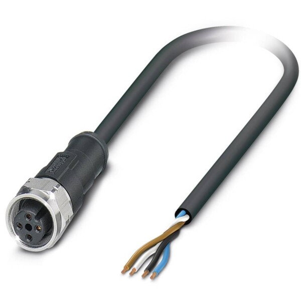 Sensor/Actuator cable SAC-4P-10,0-100/M12FR-3L 1550740 Phoenix Contact; 1550740