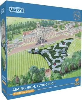 GIBSONS Puzzle Mierime vysoko, letíme vysoko