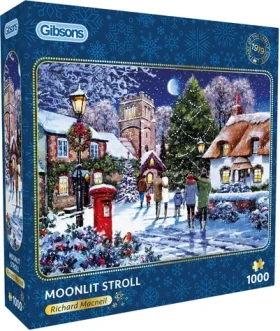 GIBSONS Puzzle Prechádzka za mesačného svitu