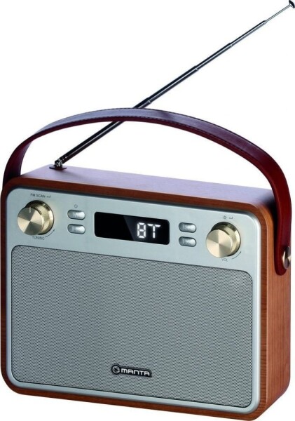 Manta Radio retro przenośne bluetooth Manta RDI915X akumulátor