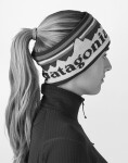 Patagonia Powder Town Headband Park Stripe: Marlow Brown